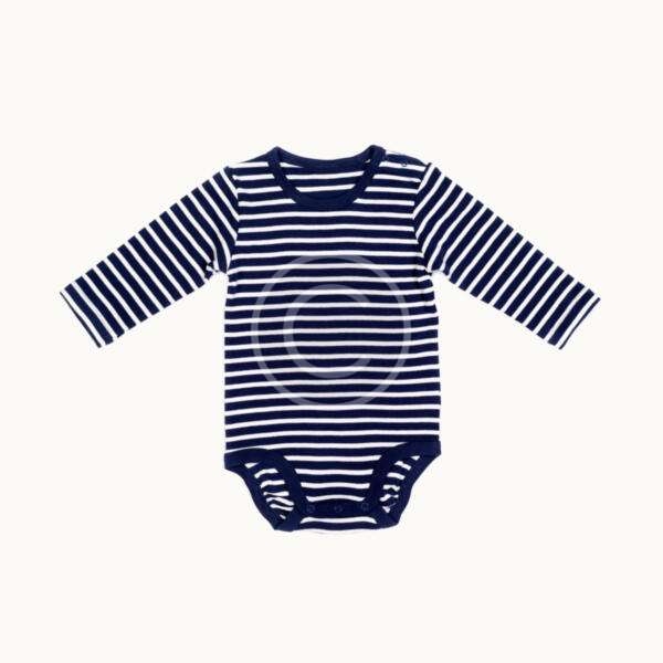 Striped bodysuit